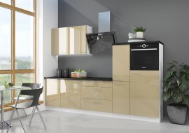 Küche Lara 270 cm - Cappuccino - 2 Set