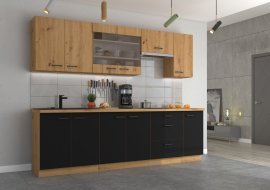 Küche Modena 260 cm - 6-teiliges Set