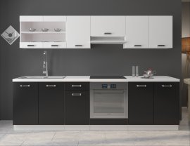 Küche Omega 260 cm - 3er-Set
