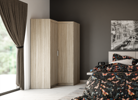 Eckschrank Elena 2D - Eiche Sonoma