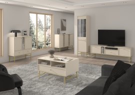 Kollektion Tokyo 3 für das Wohnzimmer und Schlafzimmer - boja pijeska - bež