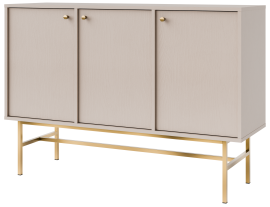 Kommode Tokyo 3 - 813 - Farbe Sand - Beige