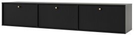 Wand-TV-Element  Tokyo 4 - 303 - Schwarz