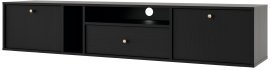 Wand-TV-Element Tokyo 4 - 313 - schwarz