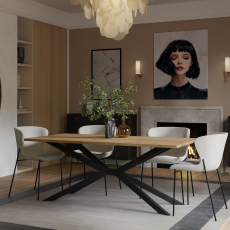 Esstisch Tromso – 90x185 cm – Eiche Artisan