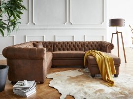 Ecksofa Chester - 3E+2+OT, 266x200 cm