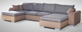 Ecksofa Mika Bis in U-Form