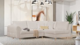 Ecksofa Ariella - Stoff Abriamo