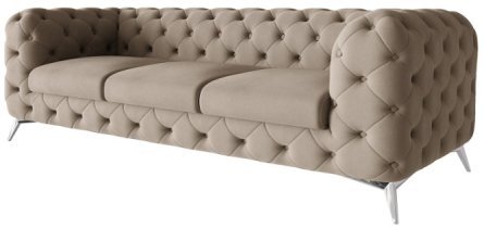 Genießen Sie 2 silberne Beine