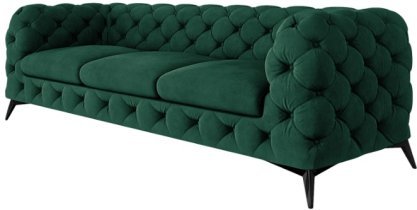 Riviera 38 Beine schwarz matt