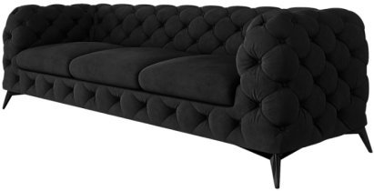 Riviera 100 Beine schwarz matt