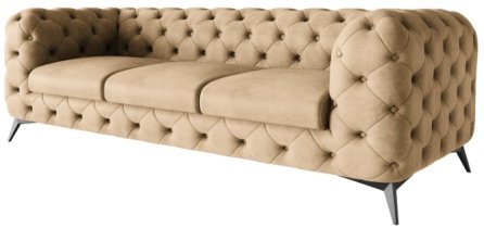 Preston 21 Beine schwarz matt