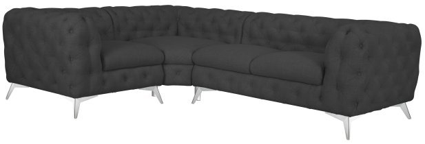 L - Nobilia 94 silberne Beine