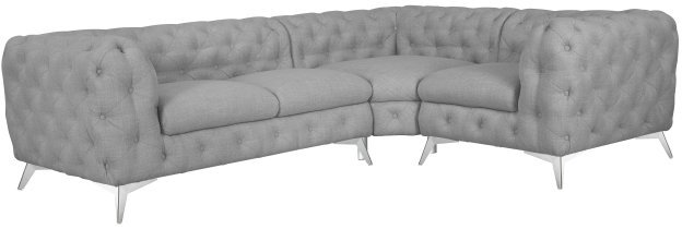 r - Nobilia 88 silberne Beine