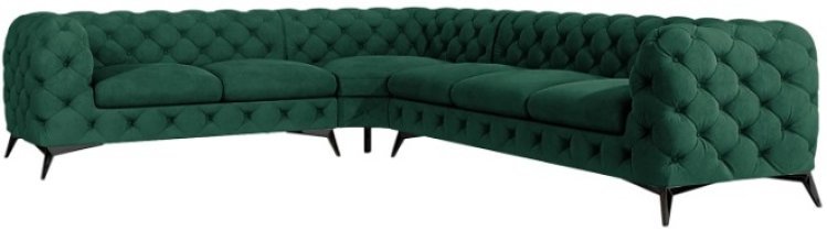 L - Riviera 38 Beine schwarz matt