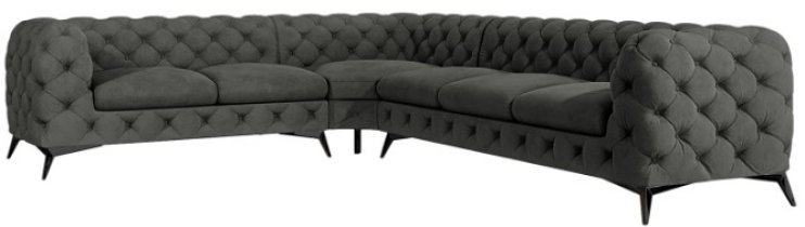 L - Riviera 96 Beine schwarz matt