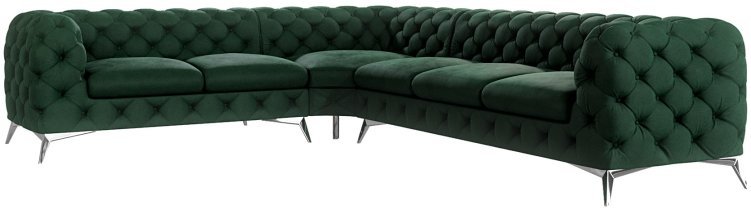 L - Riviera 38 silberne Beine