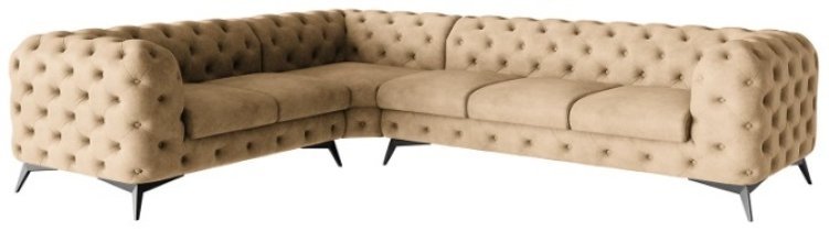 L - Preston 21 Beine Schwarz Matt