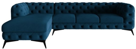 L - Riviera 81 Beine schwarz matt