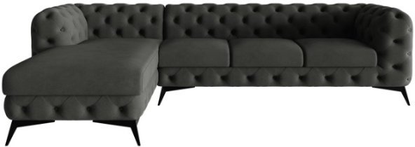 L - Riviera 96 Beine schwarz matt