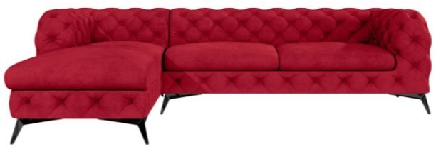 L - Riviera 61 Beine schwarz matt