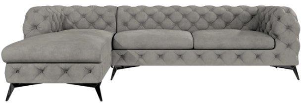 L - Riviera 91 Beine Schwarz Matt