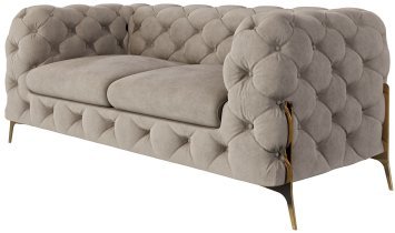 Riviera 16 gold glänzende Beine