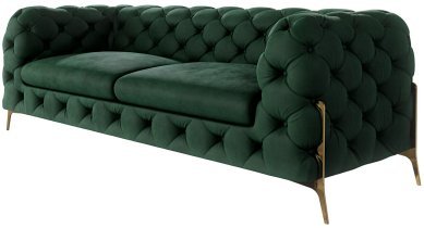 Riviera 38 Beine goldglänzende Beine