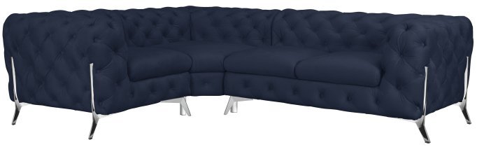 L - Monolith 77 silberne Beine