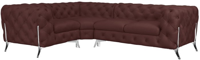 L - Monolith 63 silberne Beine