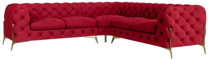 L - Riviera 61 goldene glänzende Beine