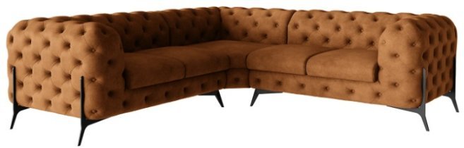 L - Preston 24 Beine schwarz matt