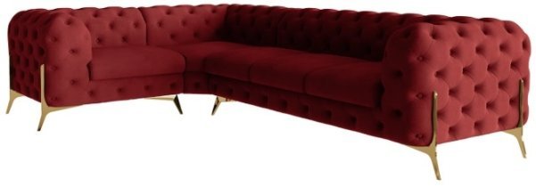 L - Riviera 59 Beine Goldglanz