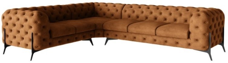 L - Preston 24 schwarze matte Beine