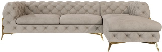 r - Riviera 16 goldene glänzende Beine