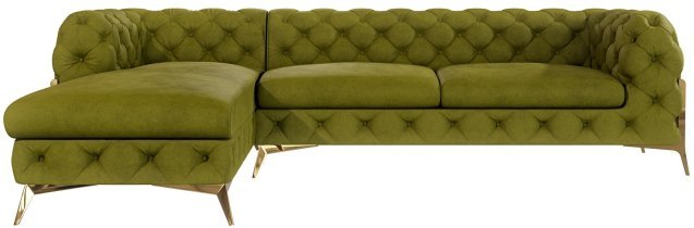 L - Riviera 36 goldglänzende Beine