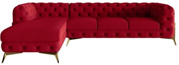 L - Riviera 61 Beine Gold Glanz