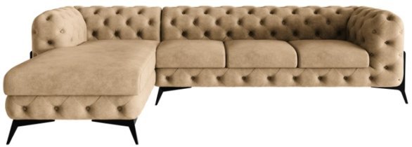 L - Preston 21 schwarze matte Beine