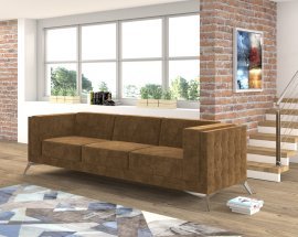 Dreisitzer Gusto - Stoff Riviera