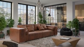 Dreisitzer Jumbo - Stoffe Gobi