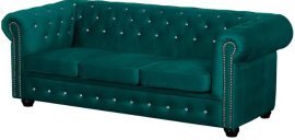 Dreisitzer-Sofa York Blink - Stoff Amore