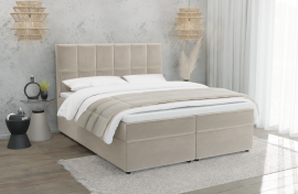 Boxspringbett Flip - 160x200 cm - Stoff Riviera