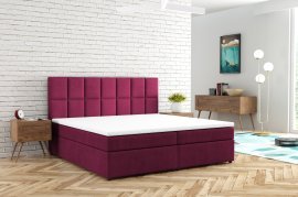 Boxspringbett Flip - 200x200 cm - Stoff Monolith