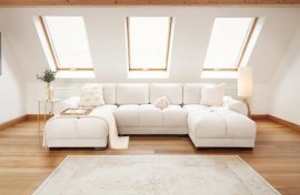 Ecksofa Azzuro in U-Form