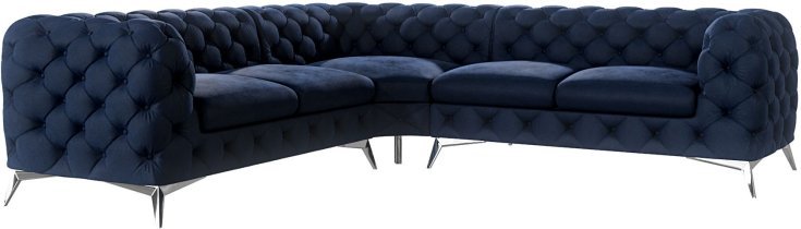 Riviera 81 silberne Beine