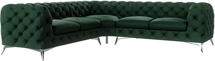 Riviera 38 silberne Beine