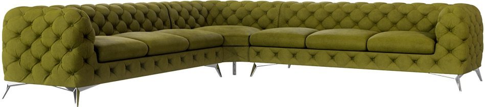 Riviera 36 silberne Beine