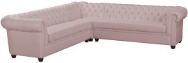 Ecksofa Chester - 3+E+3 - Stoff Solid