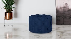 Hocker Fresco 60x60 cm - Stoff Riviera