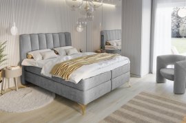 Boxspring Bett Lexi - 180x200 cm - Stoff Loris